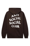 Anti Social Social Club Mind Games Hoodie Brown