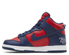 SUPREME X DUNK HIGH SB 'BY ANY MEANS - RED NAVY' - DN3741-600
