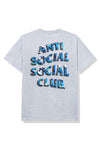 Anti Social Social Club Hidden Messages 8.0 Tee Heather Grey