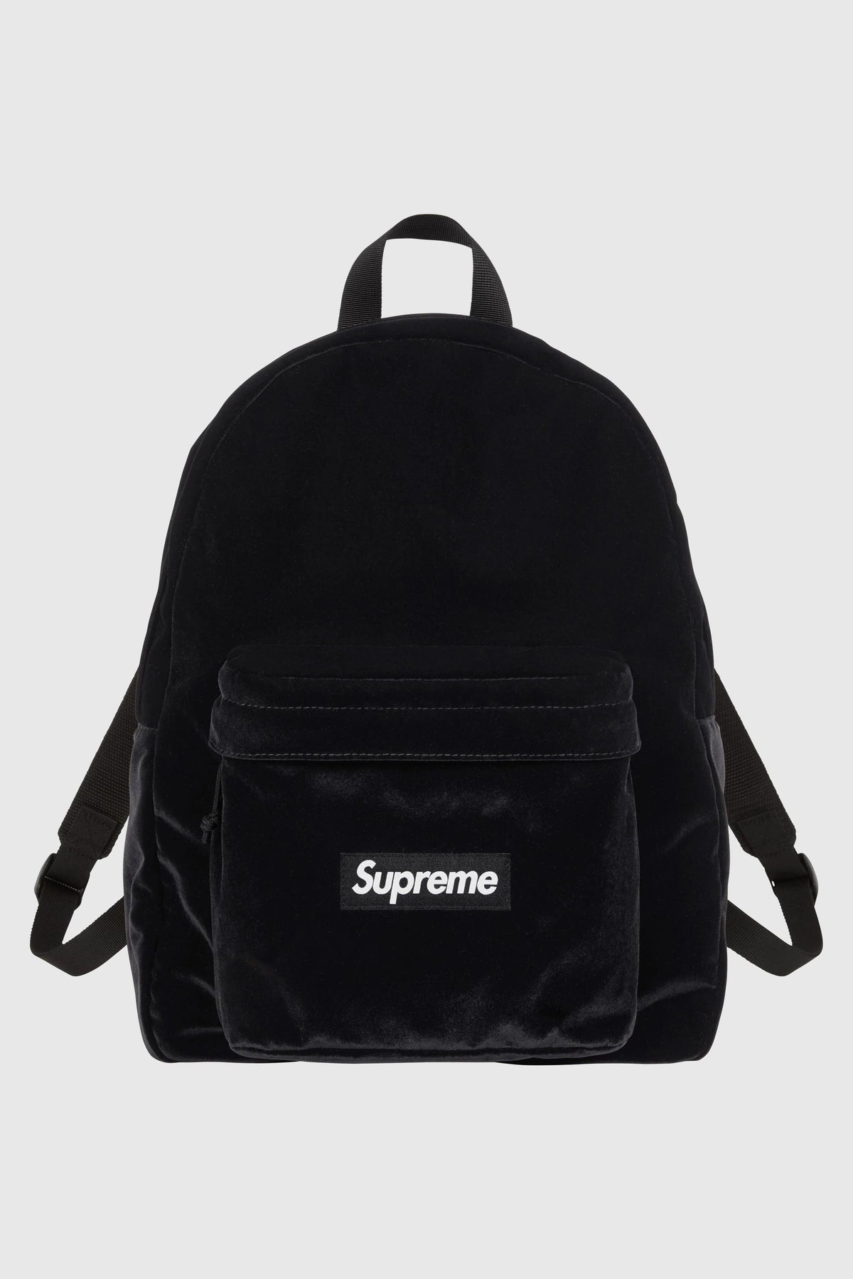 Supreme Supreme Velvet Backpack (SS25) - Black