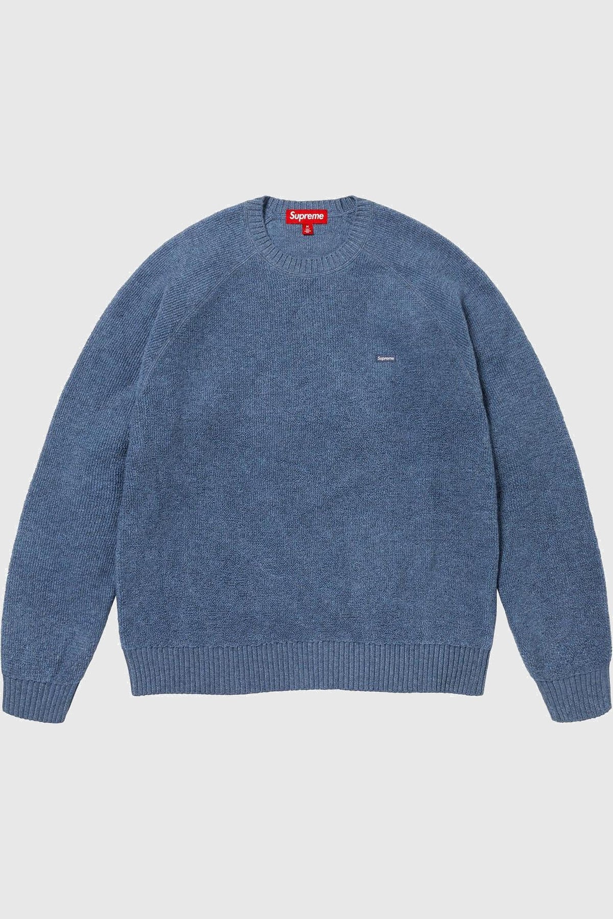 Supreme Terry Small Box Sweater Blue