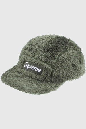 Supreme Fuzzy Camp Cap Green