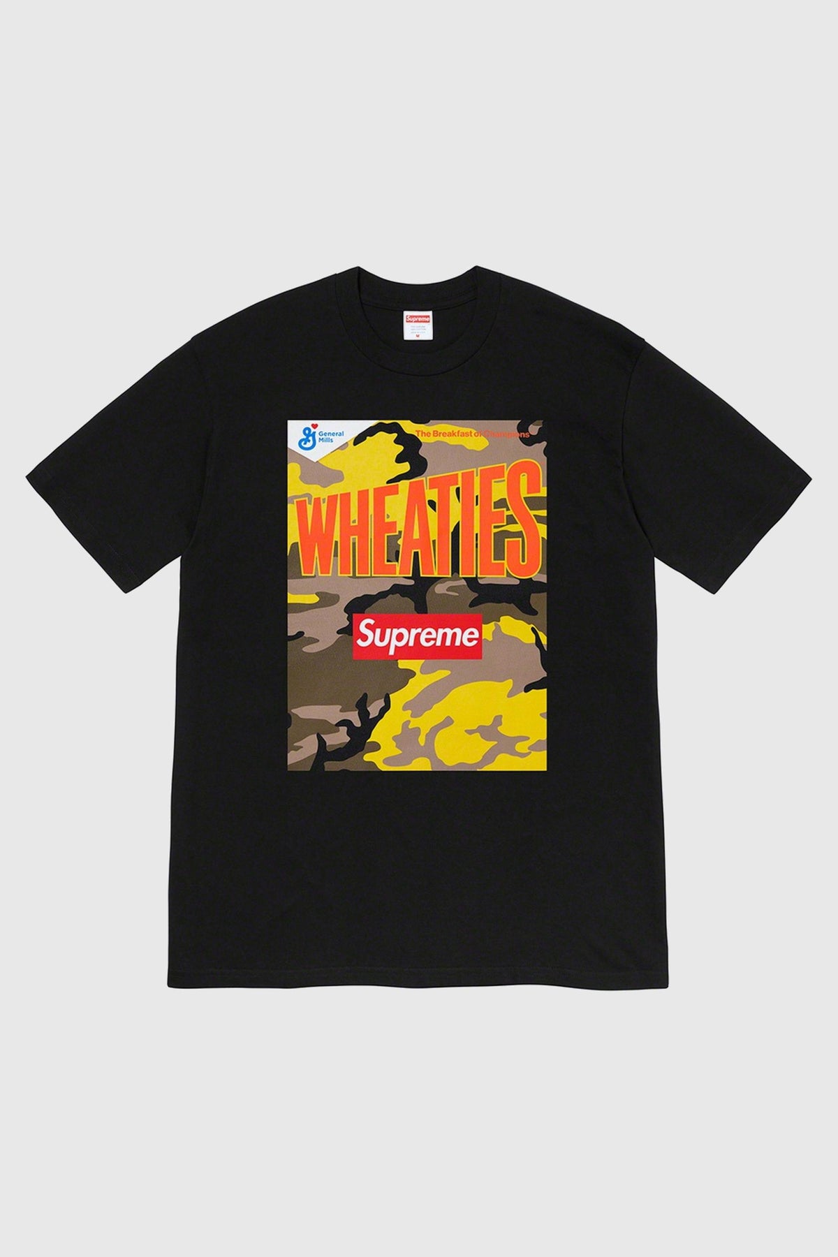 Supreme Wheaties Tee Black