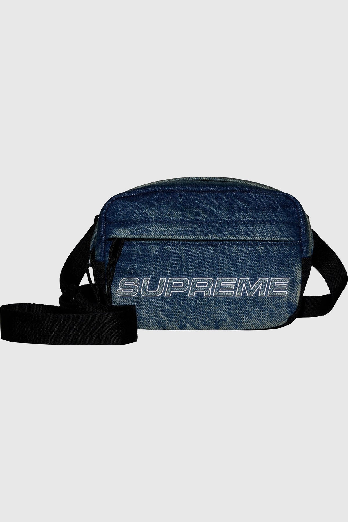 Supreme Supreme Denim Mini Shoulder Bag (SS25) - Washed Indigo