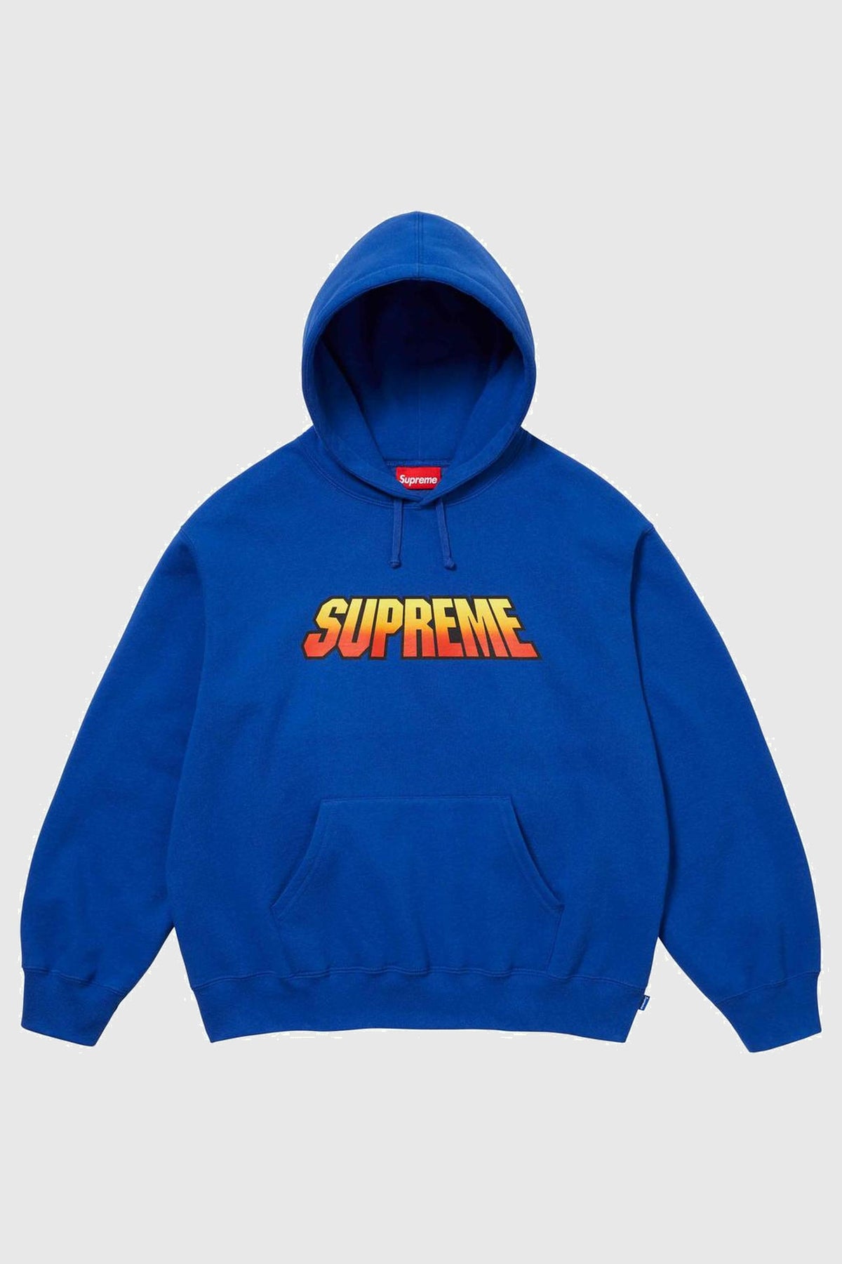 Supreme Gradient Hooded Sweatshirt Royal