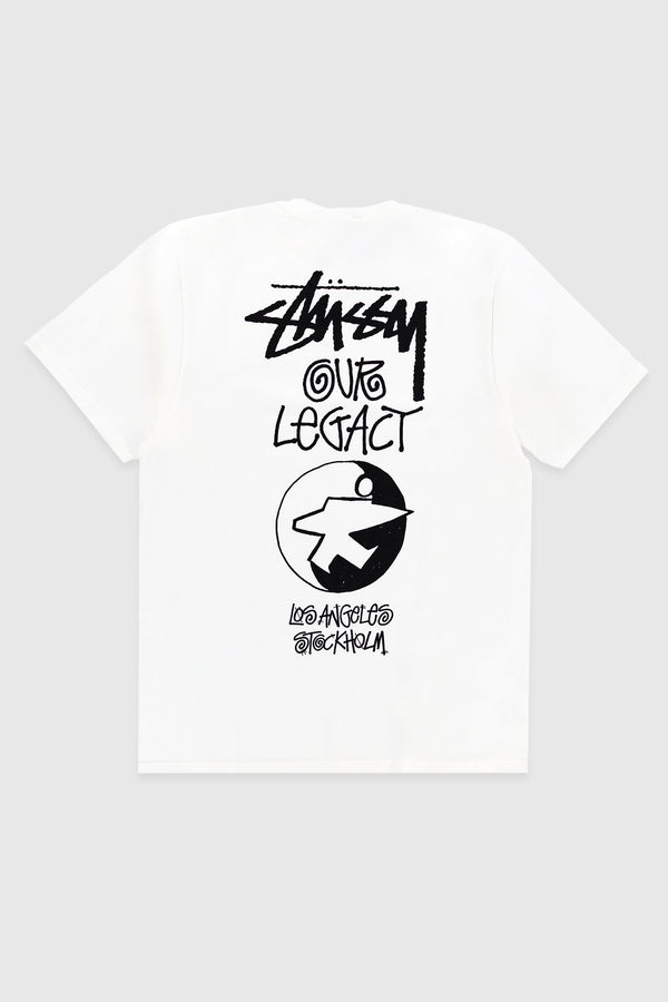 Stussy Our Legacy Work Shop Surfman Tee Pigment Dyed - Natural
