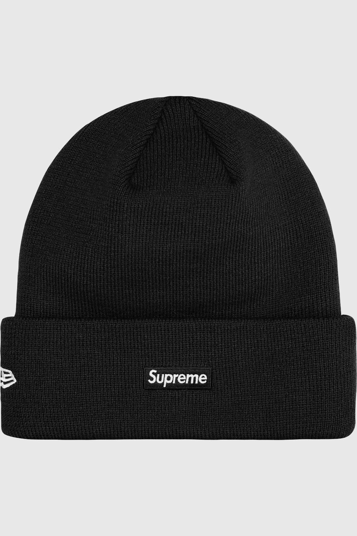 Supreme New Era S Logo Beanie Black