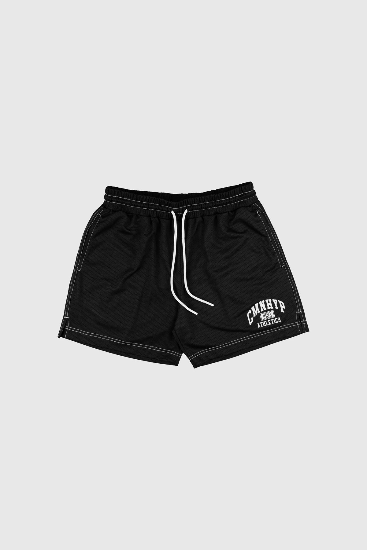 Common Hype Athletics Contrast Mesh Short - Jet Black