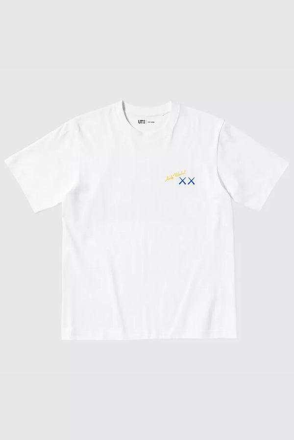 KAWS x Uniqlo + Warhol UT Graphic T-Shirt White