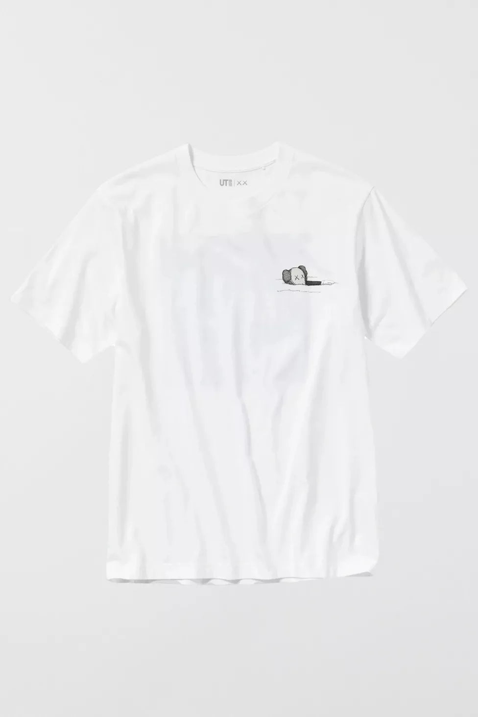 KAWS x Uniqlo UT Short Sleeve Graphic T-shirt White (Blue Graphic)