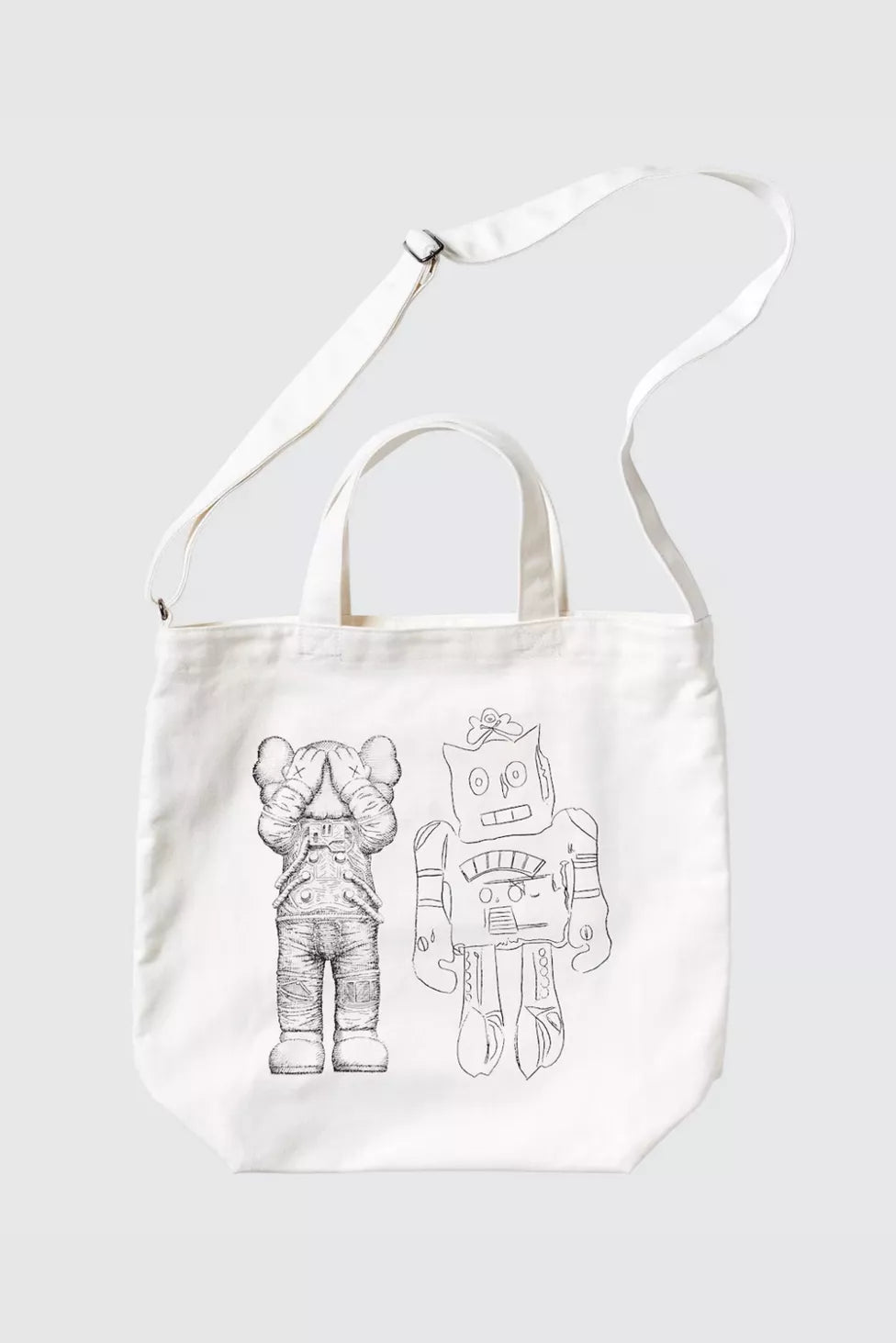 KAWS Uniqlo + Warhol 2-Way Tote Bag