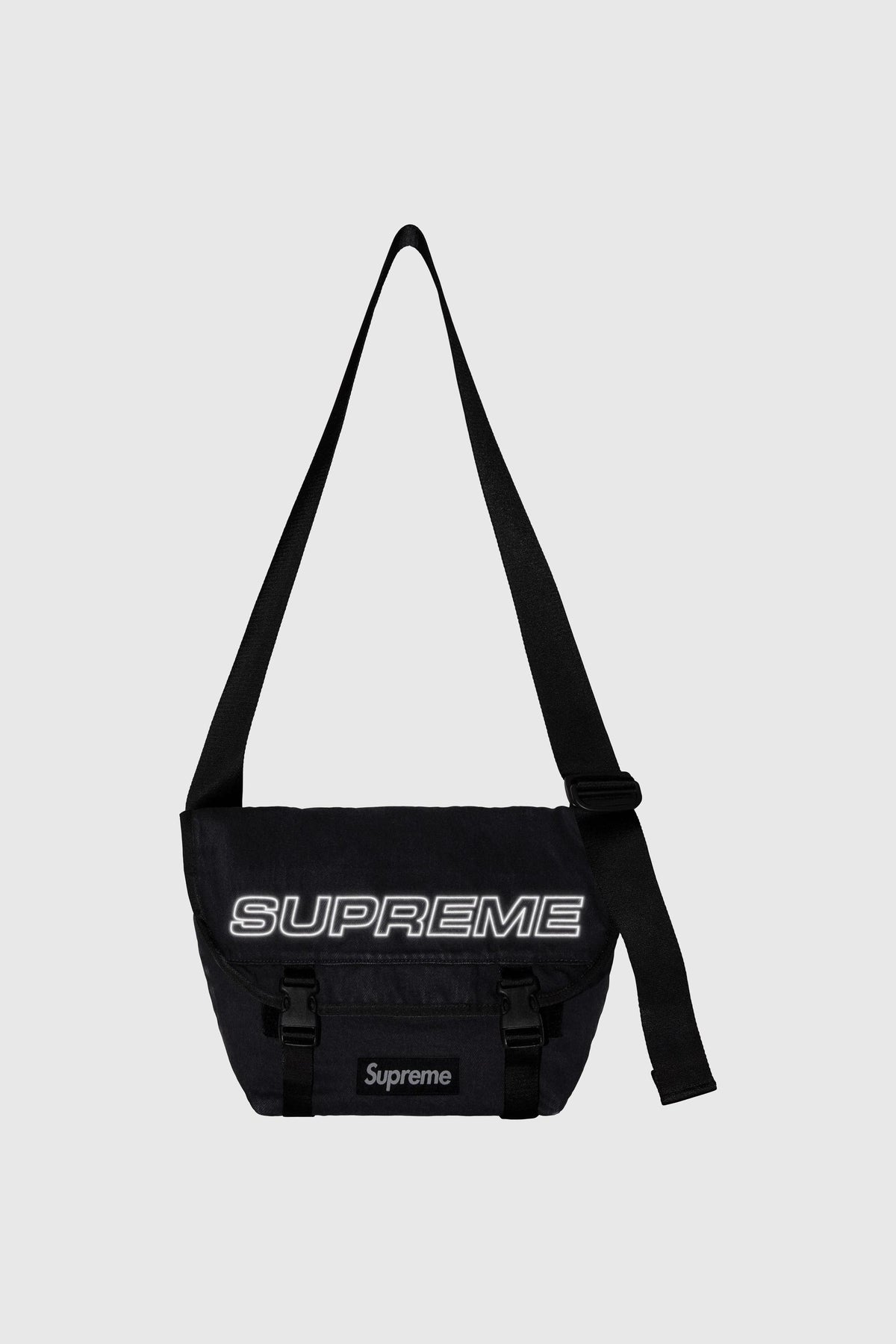 Supreme Supreme Denim Messenger Bag (SS25) - Black