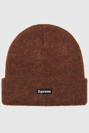 Supreme Mohair Beanie Dark Brown