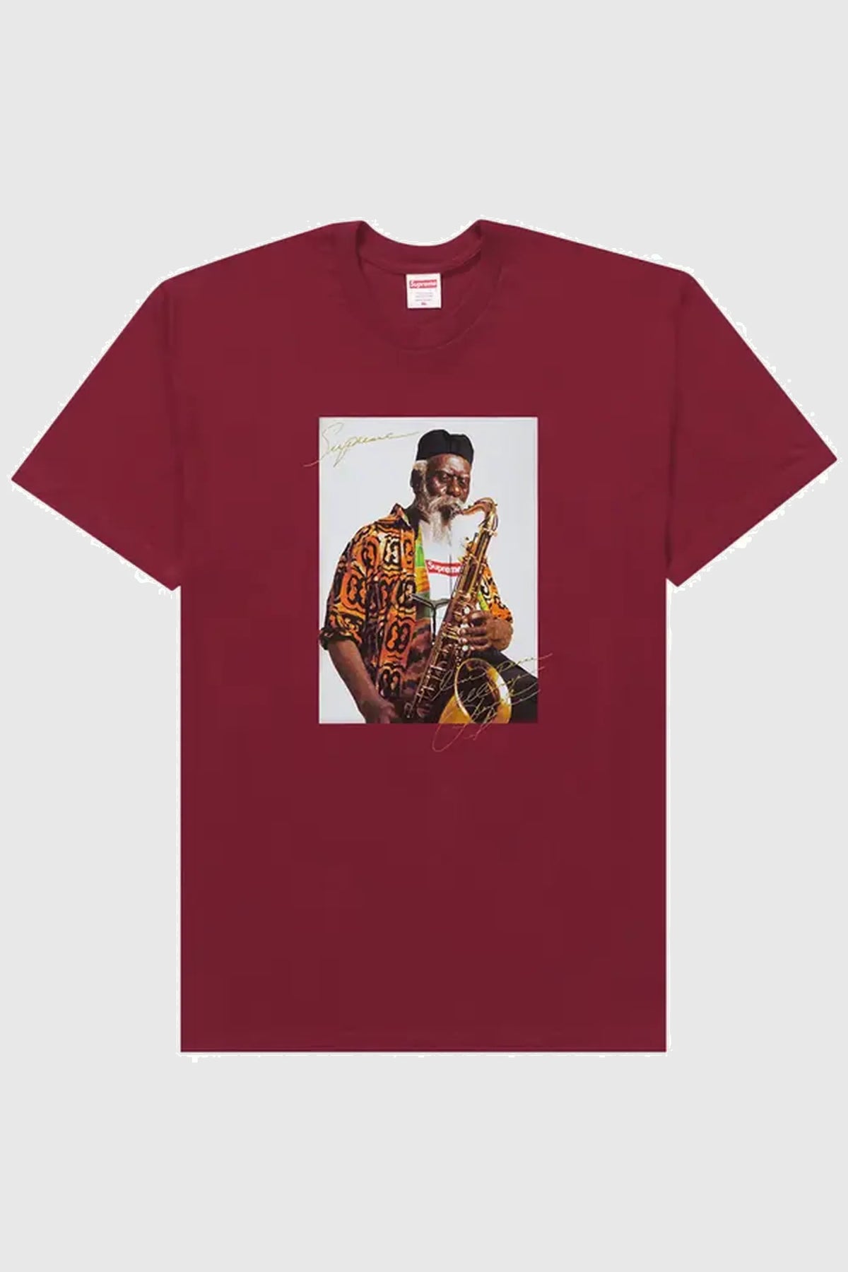 Supreme Pharoah Sanders Tee Cardinal