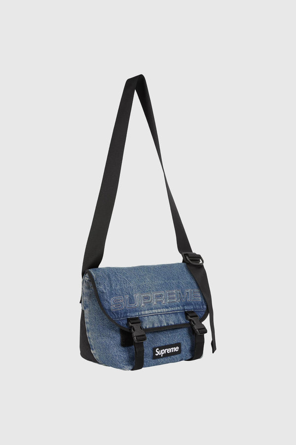 Supreme Supreme Denim Messenger Bag (SS25) - Washed Indigo