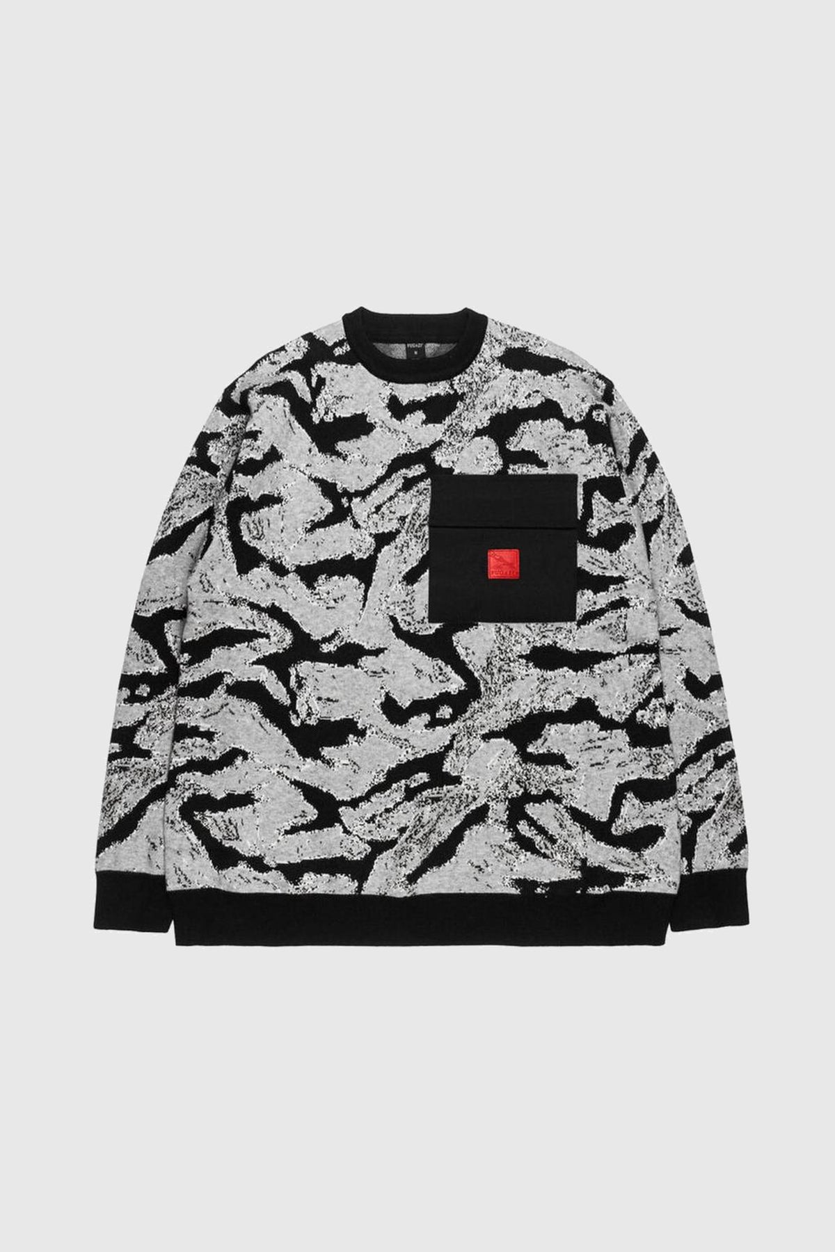 Fugazi Static Camo Knit Sweater