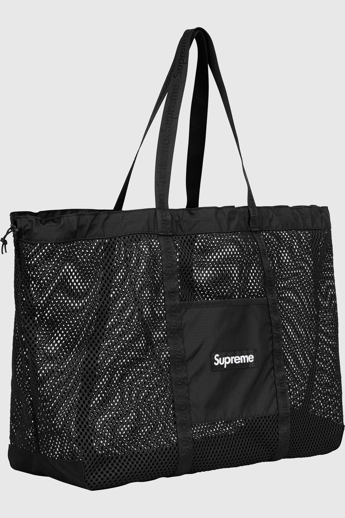 Supreme Mesh Tote Bag (SS25) - Black