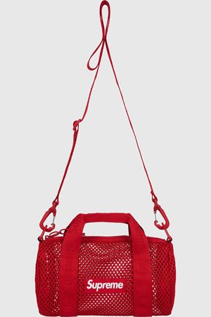 Supreme Mesh Mini Duffle Bag (SS25) - Red
