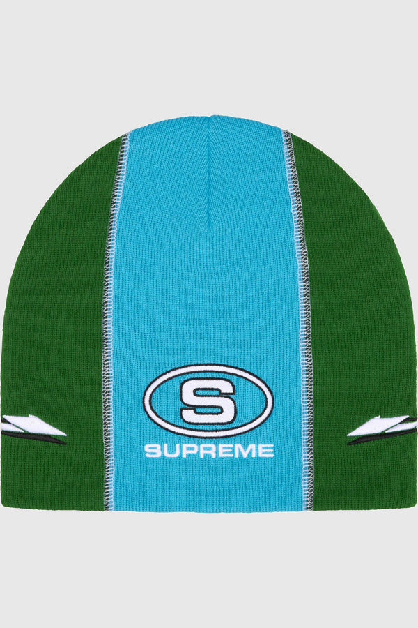 Supreme Supreme Racing Panel Beanie (SS25) - Light Blue