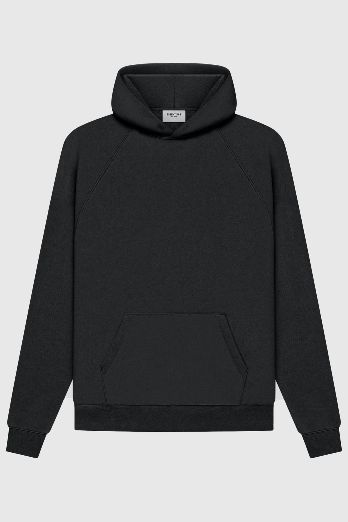 FEAR OF GOD ESSENTIALS Pull-Over Hoodie (SS21) Black