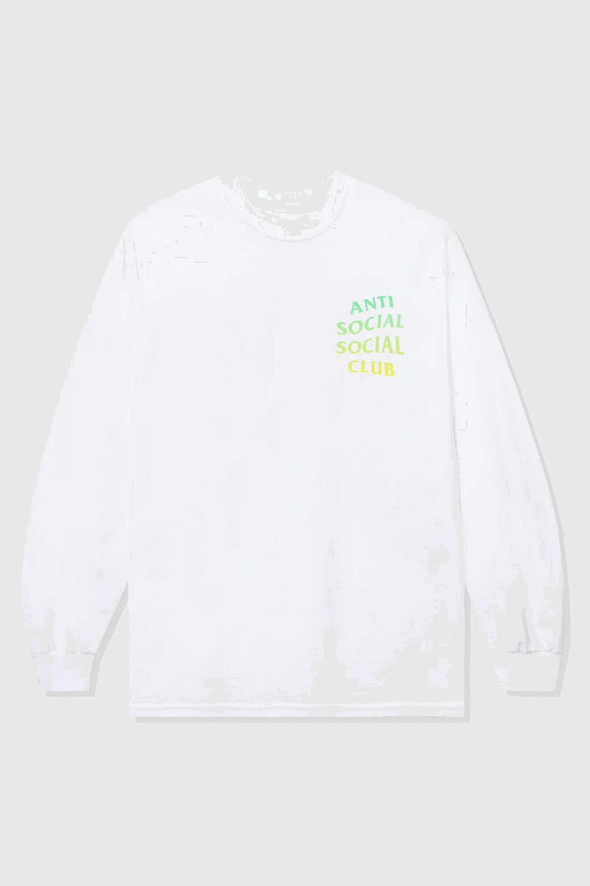 Anti Social Social Club Cancelled Again Crewneck White