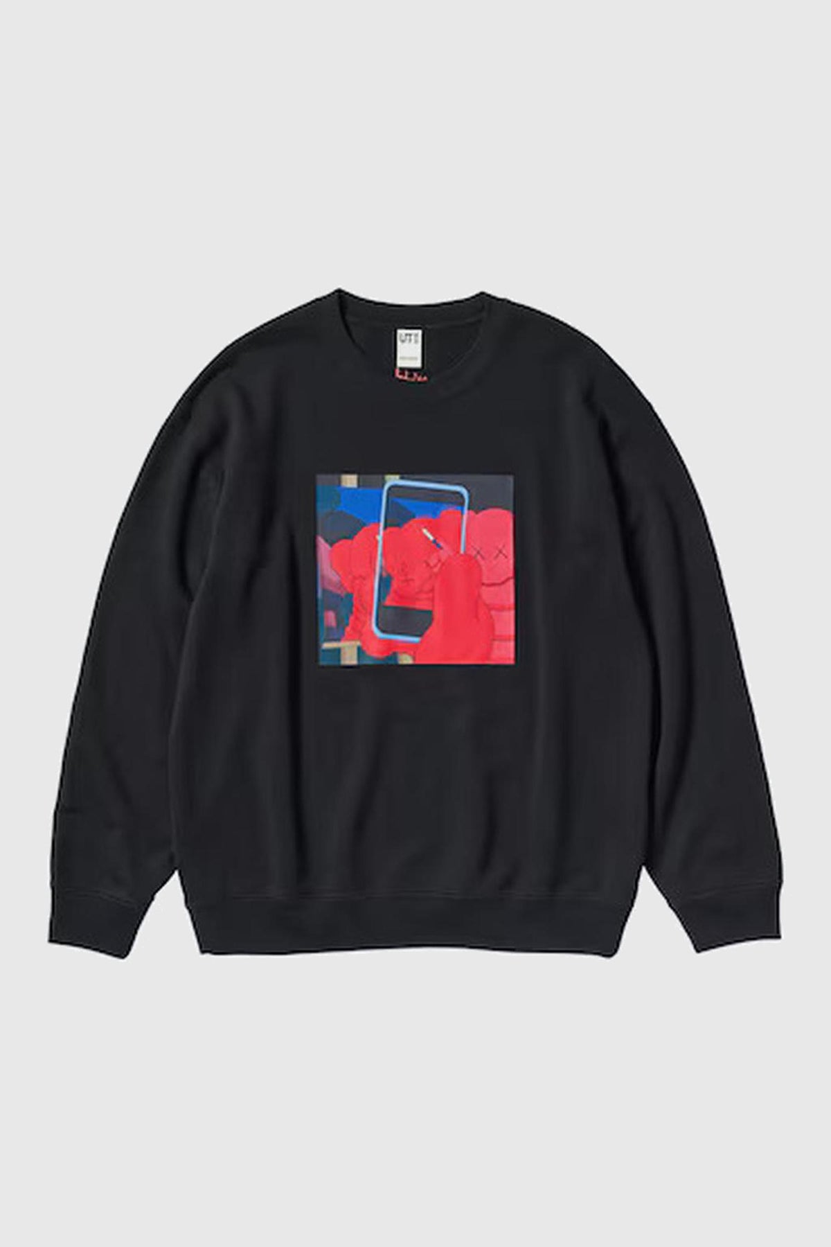 KAWS x Uniqlo + Warhol Graphic Sweatshirt Black