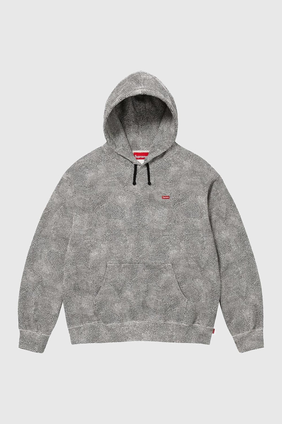 Supreme Small Box Hooded Sweatshirt Snakeskin