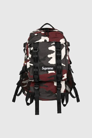 Supreme Backpack (SS26) - Red Camo