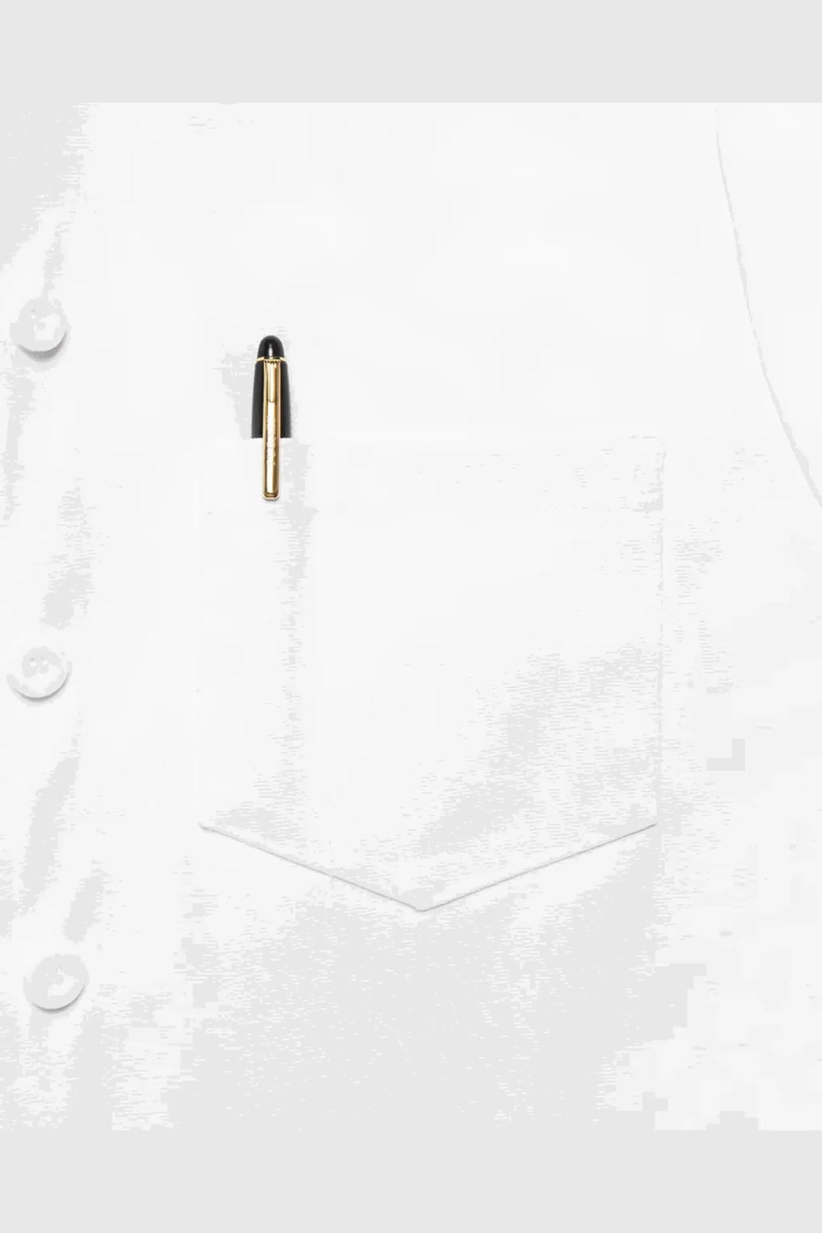 Fugazi White Collar Work Jacket White