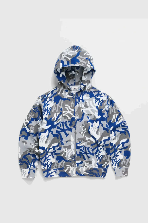 Madhappy Yankees Camo Full Zip Hoodie Yankees Camo