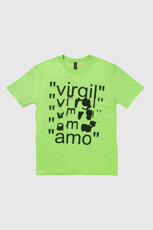 Virgil Abloh x MCA Figures of Speech Amo Tee Lime