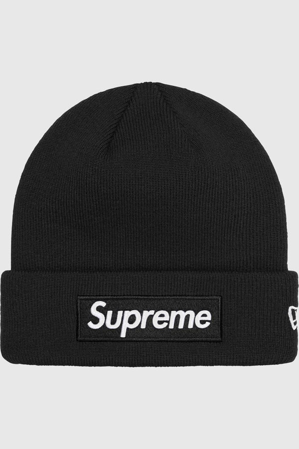 Supreme New Era Box Logo Beanie Black