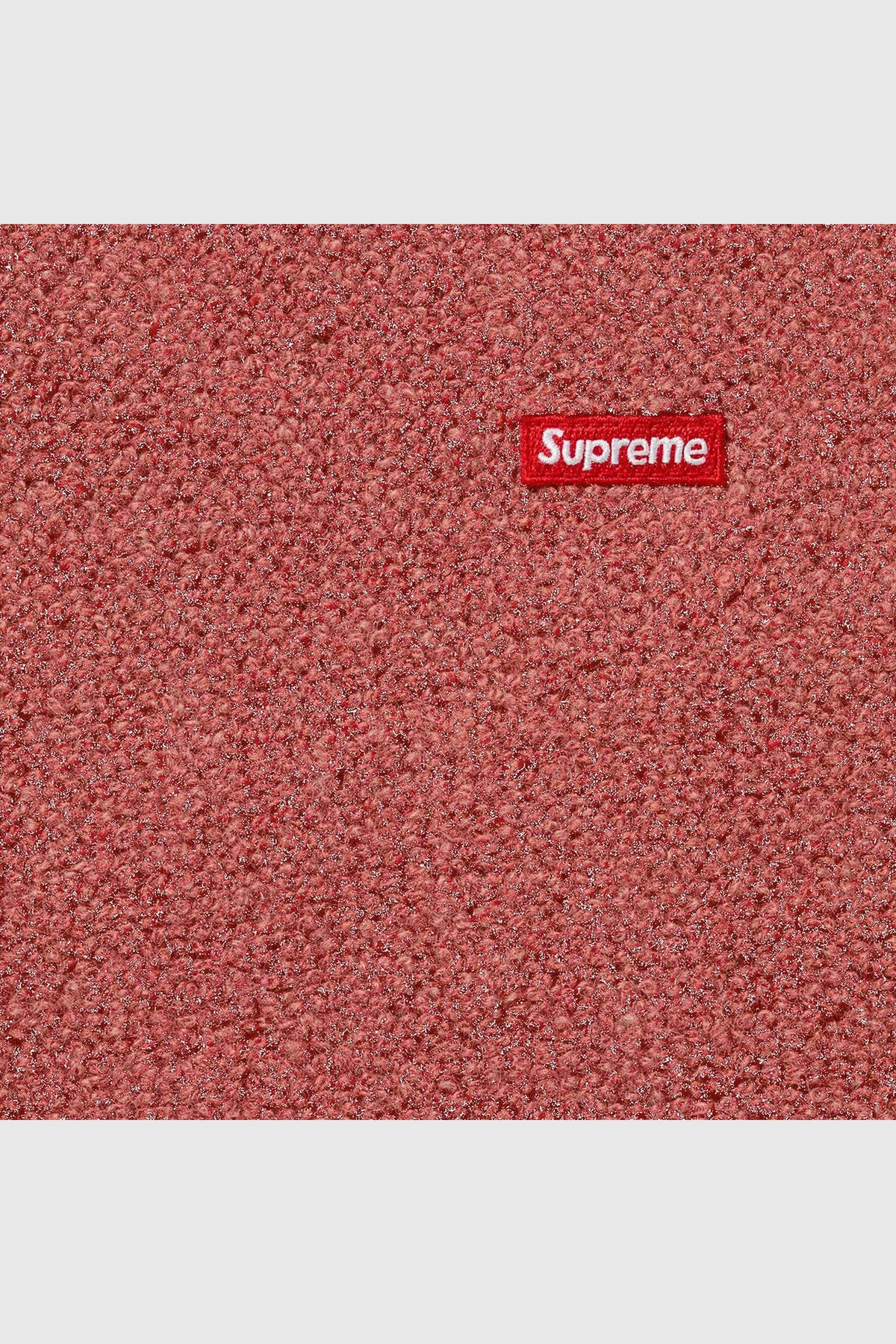 Supreme Terry Small Box Sweater Rust