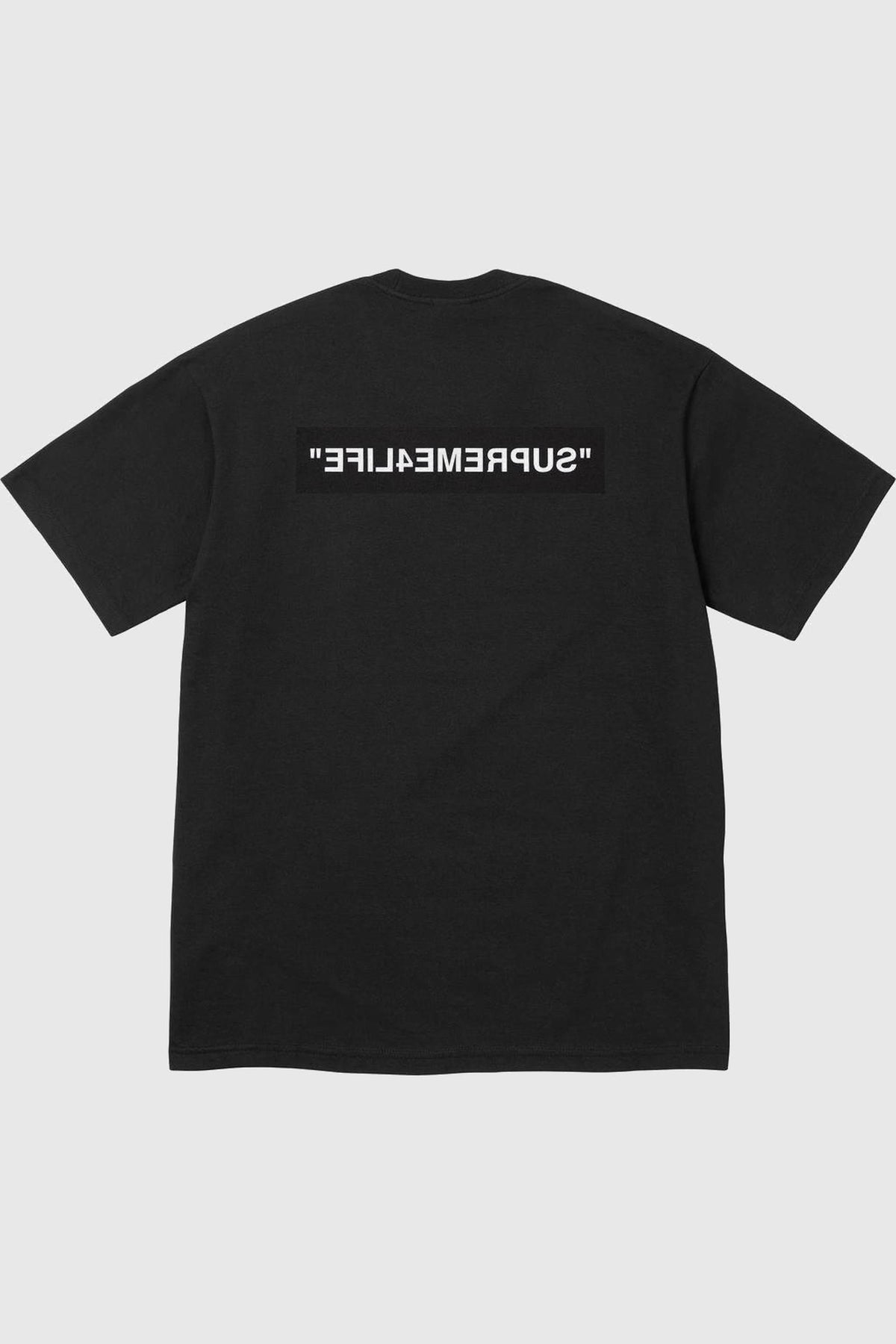 Supreme 4 Life Tee Black