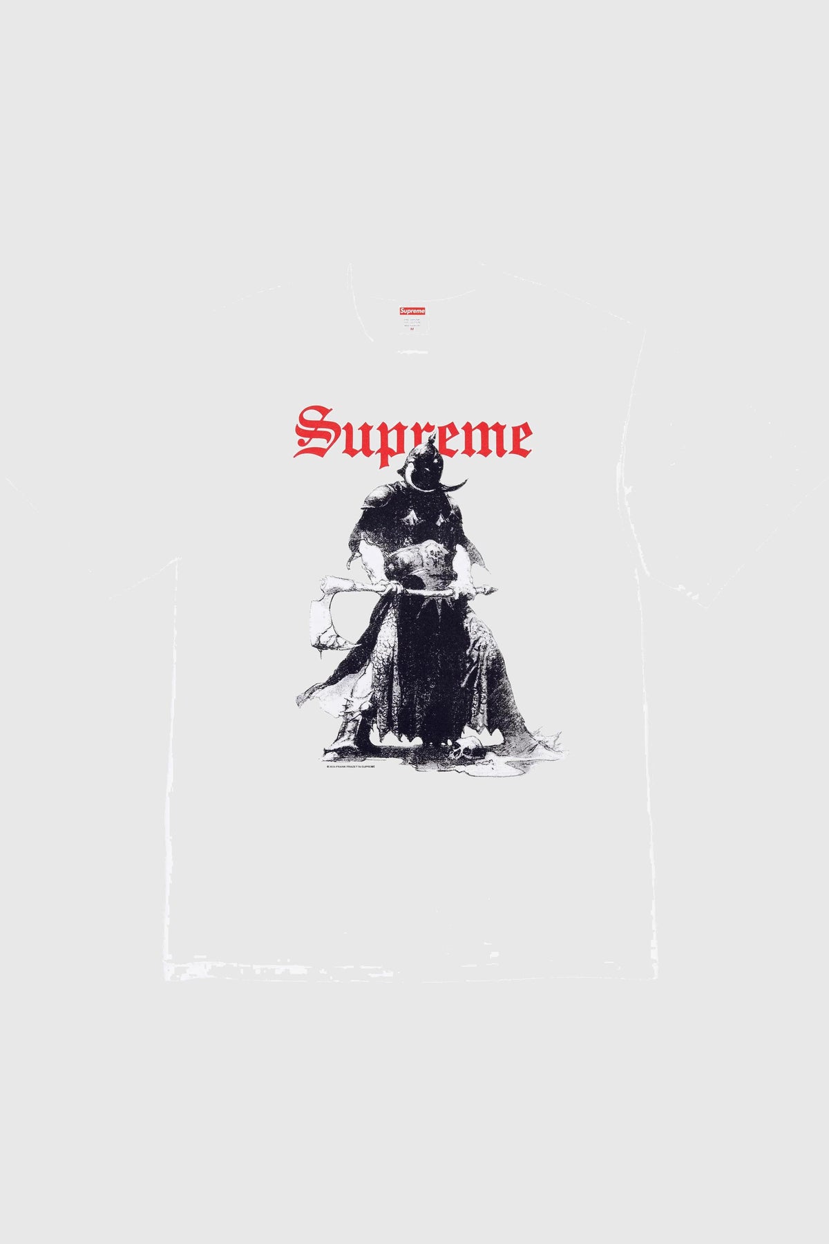 Supreme Frazetta Destruction T-Shirt White