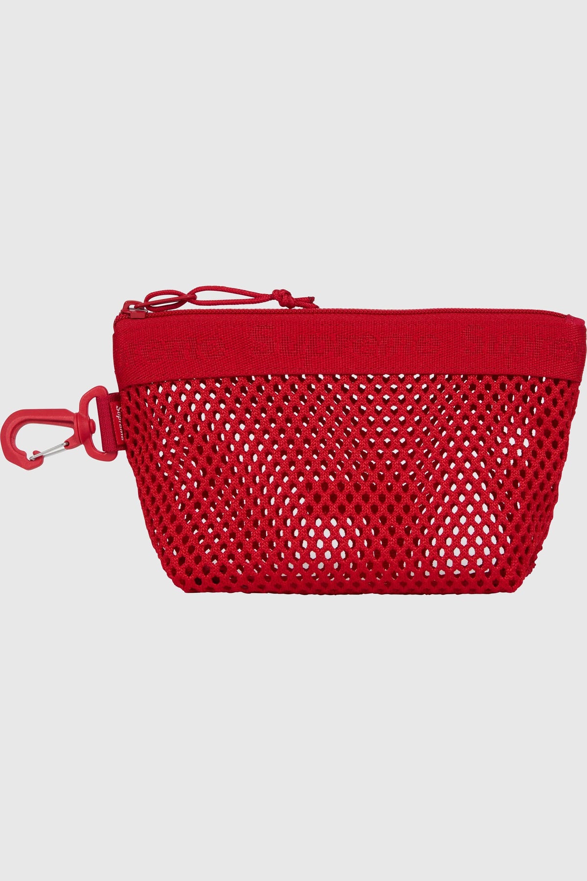 Supreme Mesh Mini Pouch (SS25) - Red