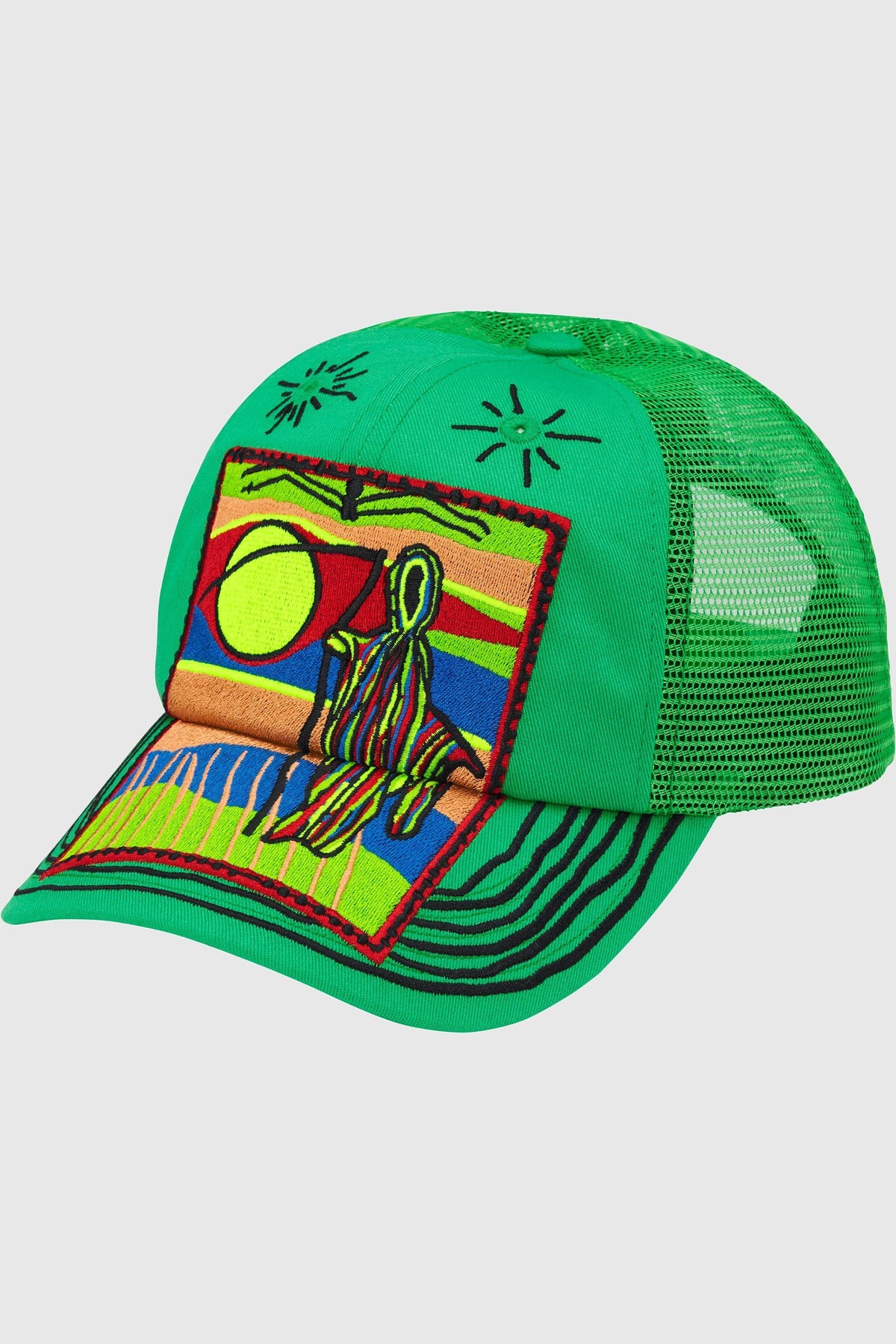Supreme Reaper Mesh Back 6-Panel (SS25) - Green