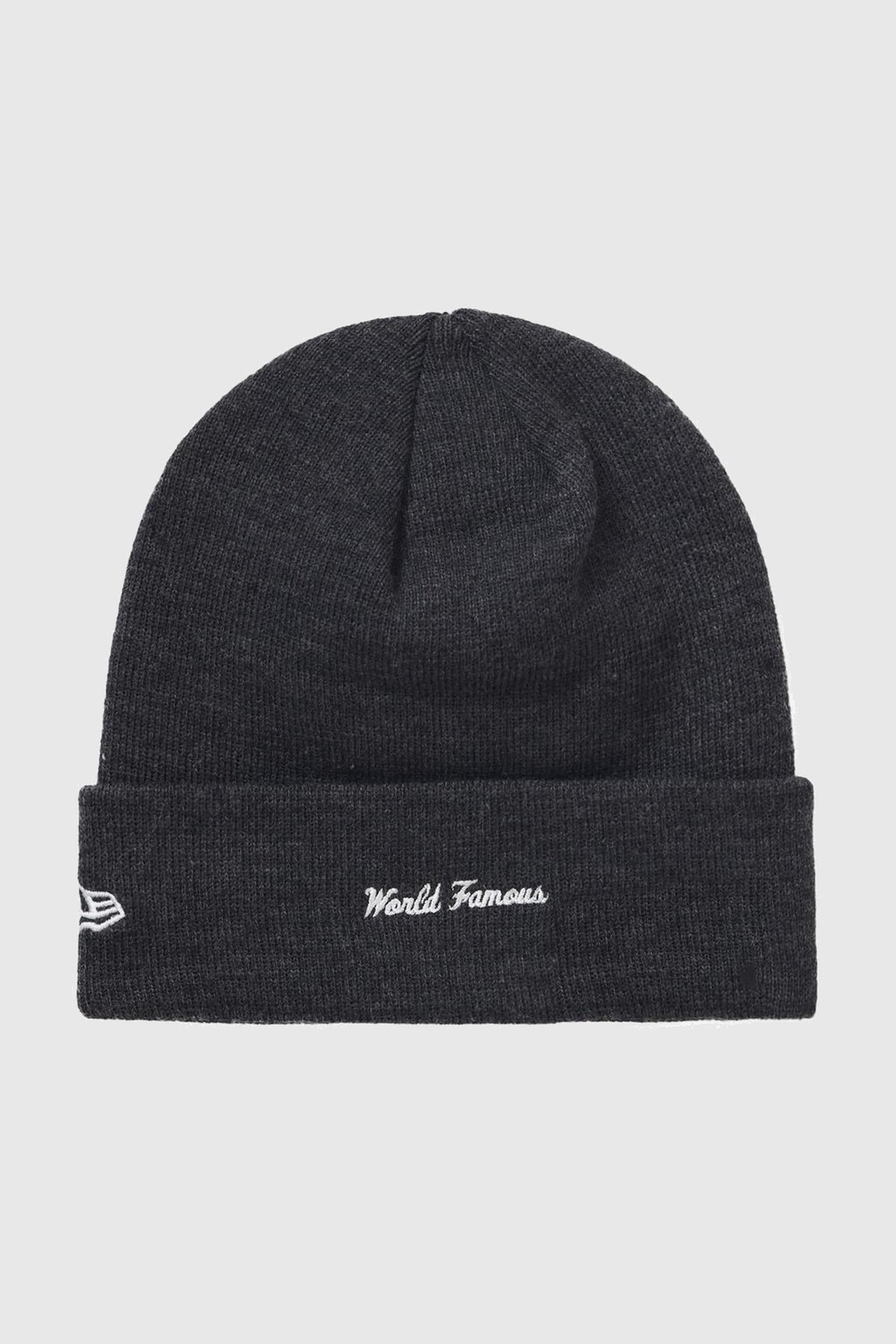 Supreme New Era Box Logo Beanie (FW21) Charcoal