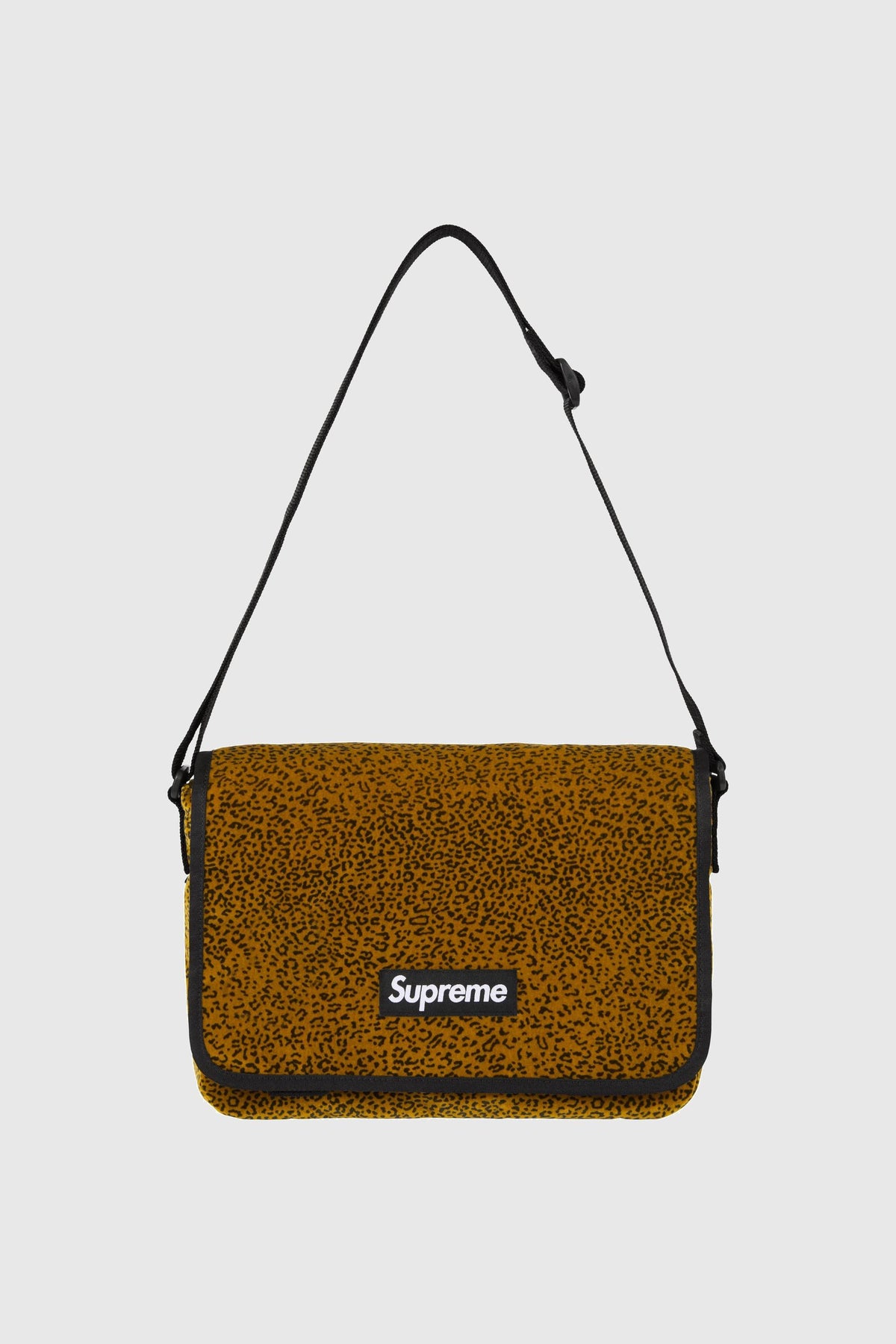 Supreme Supreme Velvet Small Messenger Bag (SS25) - Tan Leopard