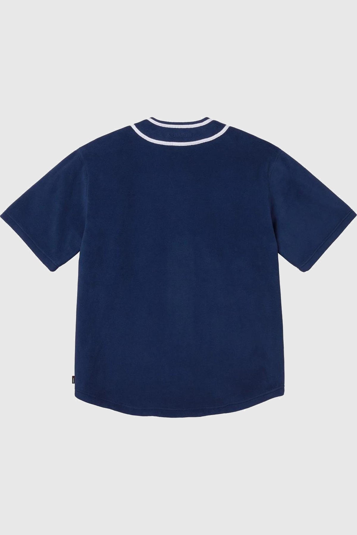 Supreme Polartec Baseball Jersey Navy