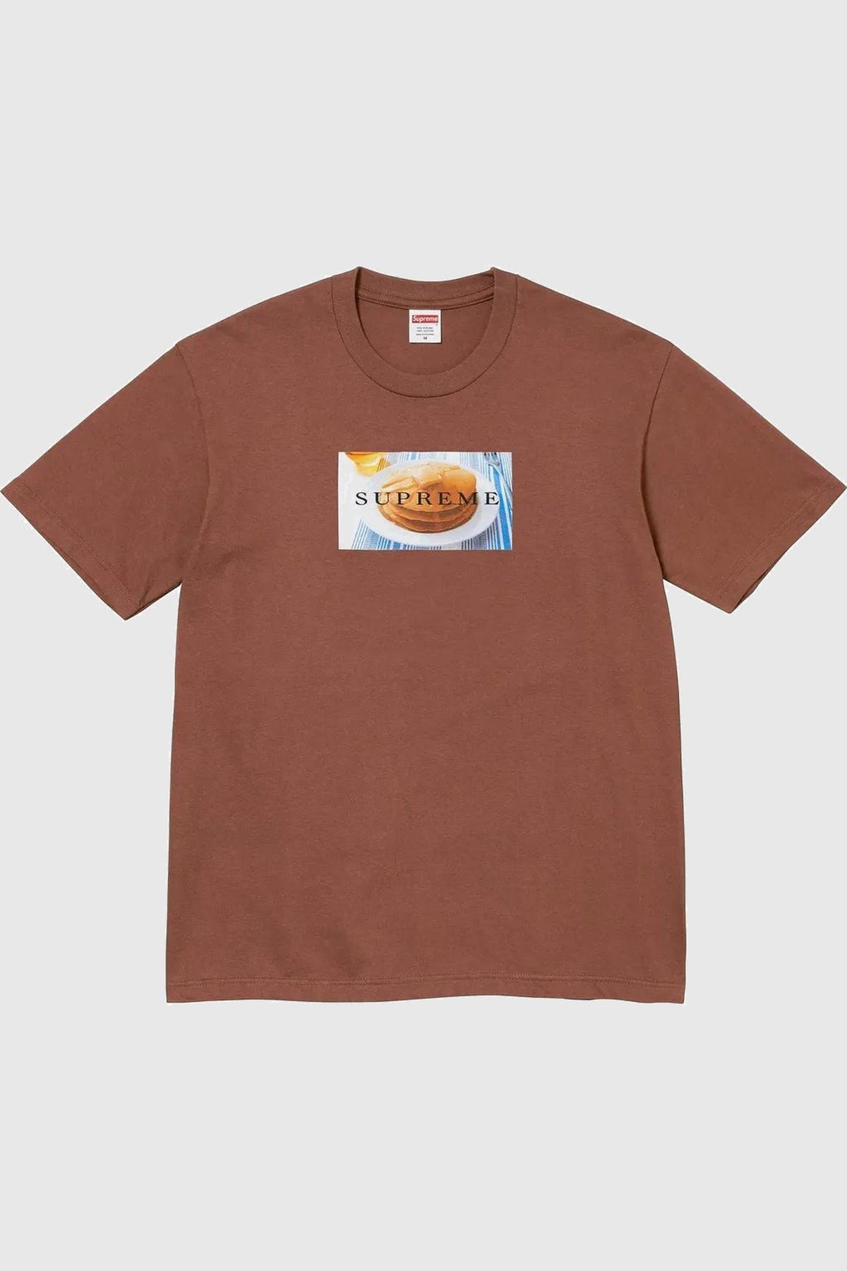 Supreme Pancakes Tee Brown