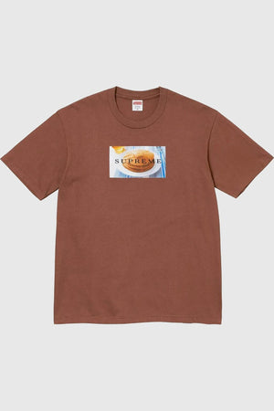 Supreme Pancakes Tee Brown
