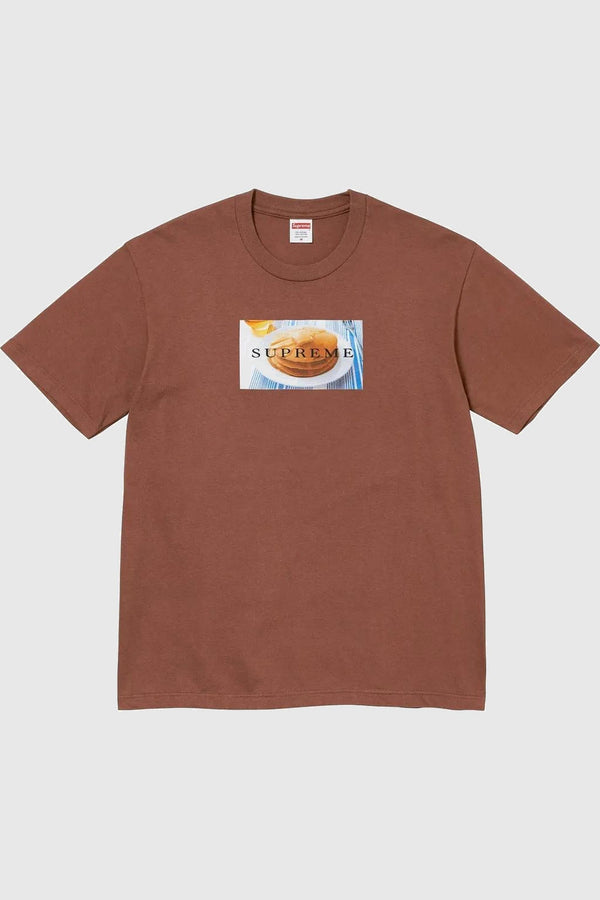 Supreme Pancakes Tee Brown
