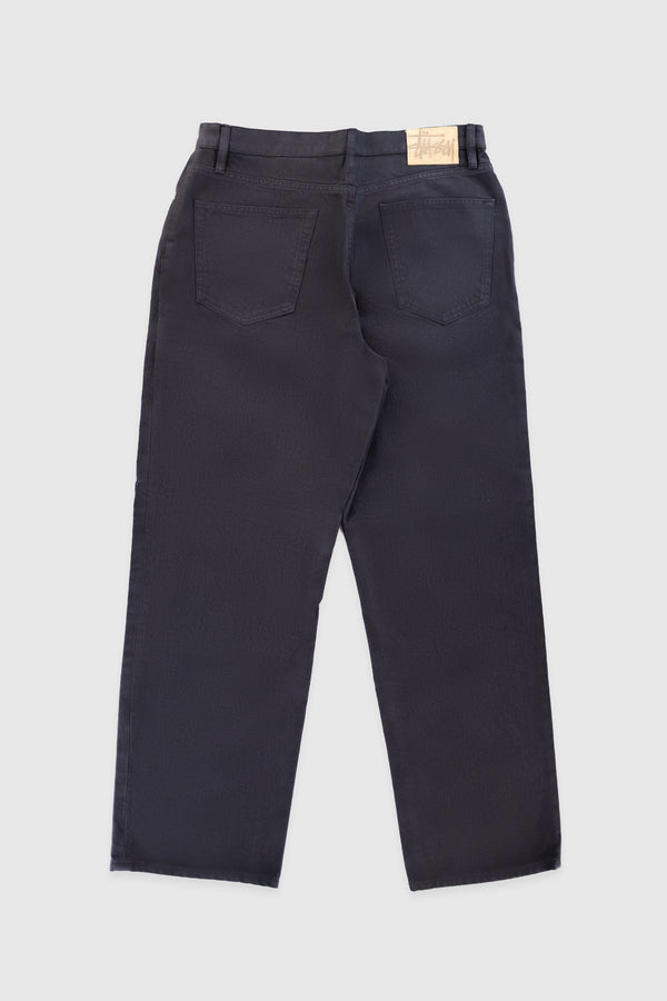 Stussy Over Dyed Big Ol Jean - Black