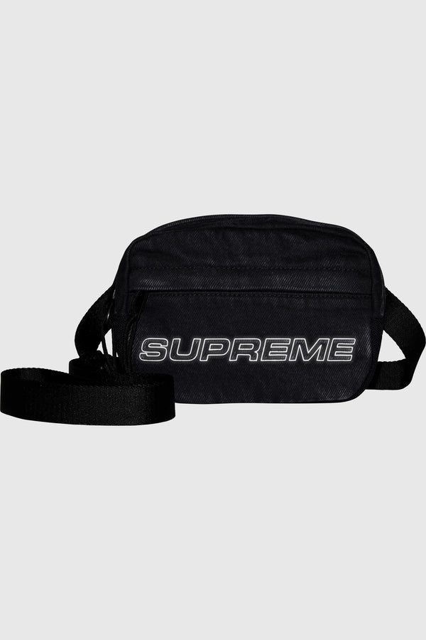 Supreme Supreme Denim Mini Shoulder Bag (SS25) - Black