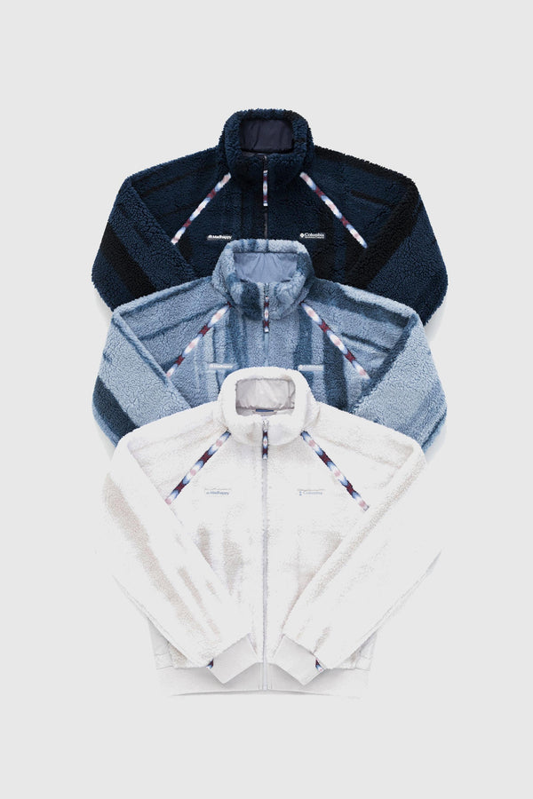 Madhappy Columbia High Pile Fleece Full-Zip - peaceful