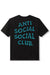 Anti Social Social Club Braking Point Tee Black