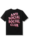 Anti Social Social Club Sprinkling Tears Tee Black