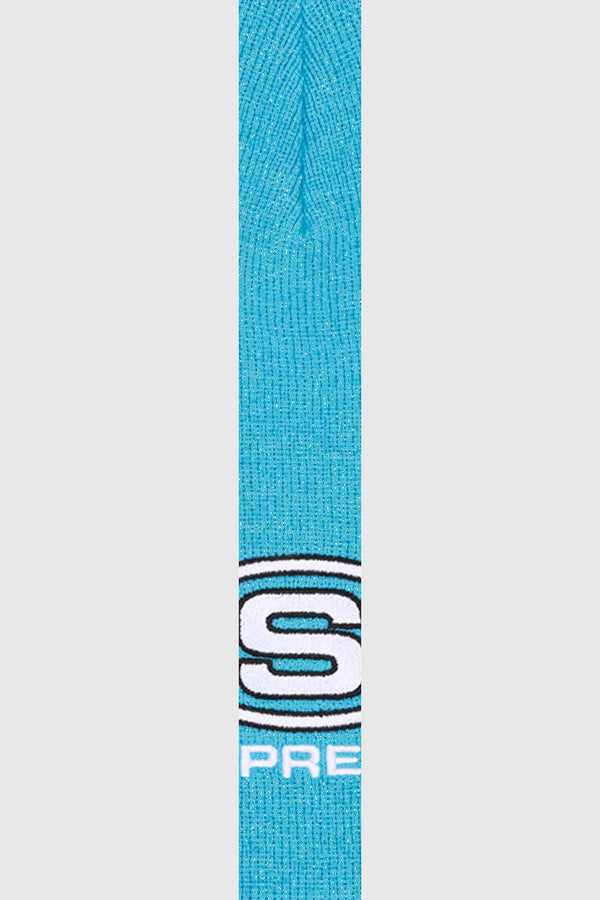 Supreme Supreme Racing Panel Beanie (SS25) - Light Blue