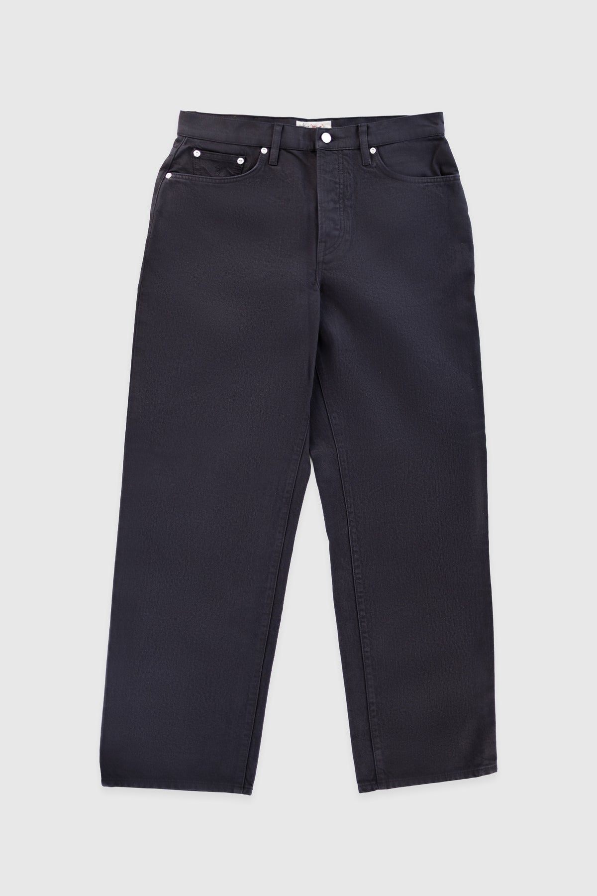 Stussy Over Dyed Big Ol Jean - Black